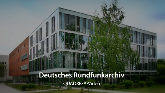 Deutsches Rundfunkarchiv extends QUADRIGA•Video Installation