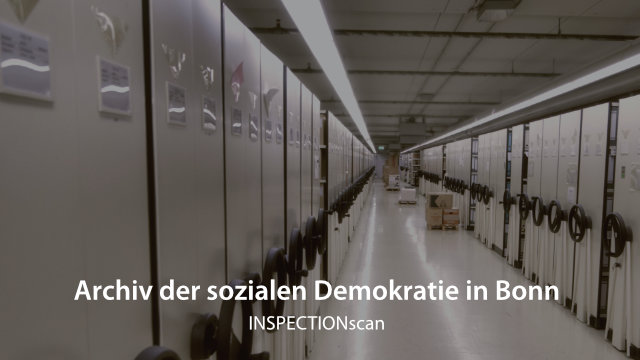 Auslieferung INSPECTIONscan an das Archiv der sozialen Demokratie in Bonn