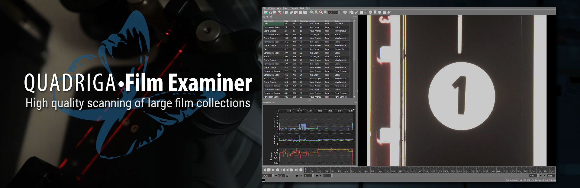 QUADRIGA&bull;Film Examiner Banner