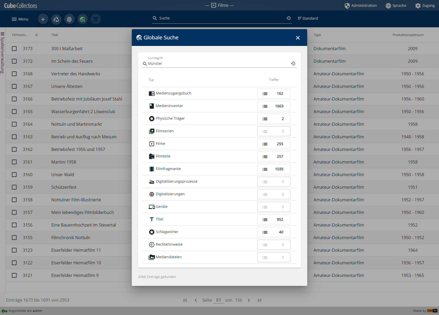 Cube&bull;Collections OnlineSearch Banner